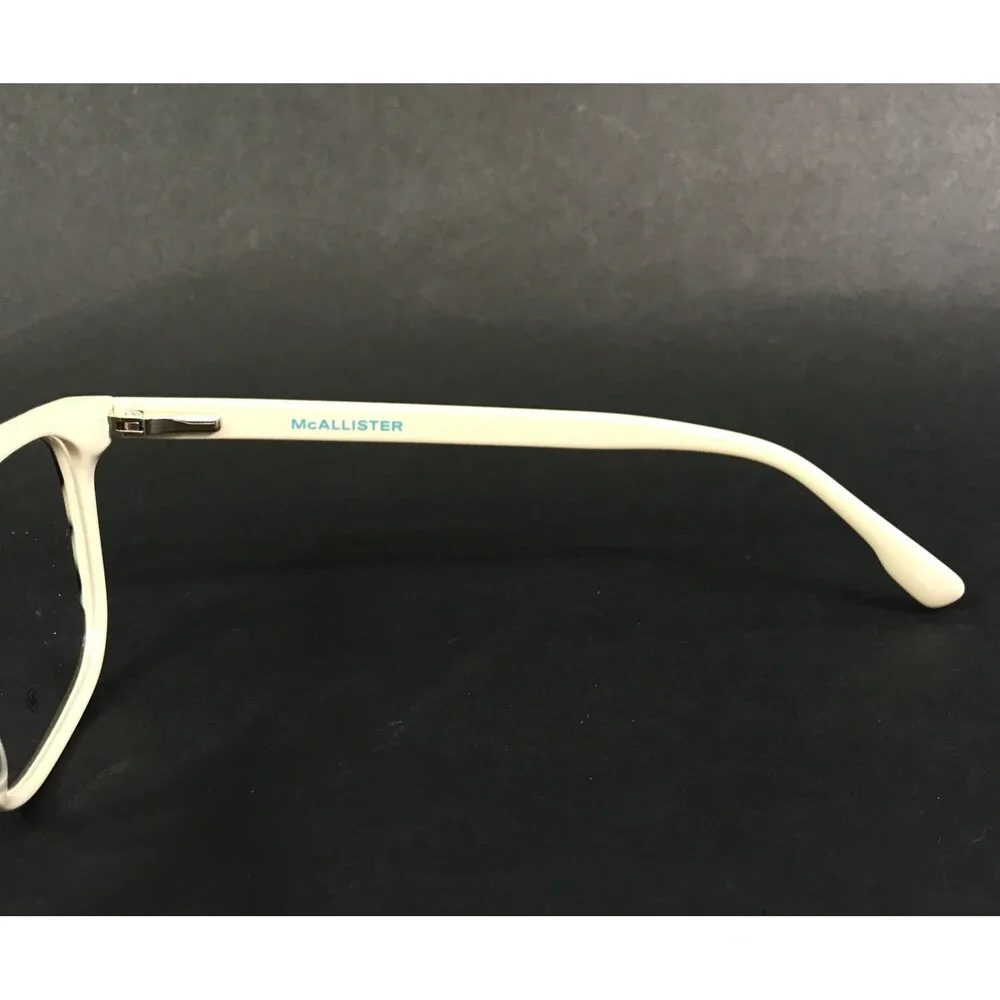 McAllister Eyeglasses Frames MC4522 160 IVORY TORTOISE Square Full Rim 52-18-140 - Picture 6 of 11